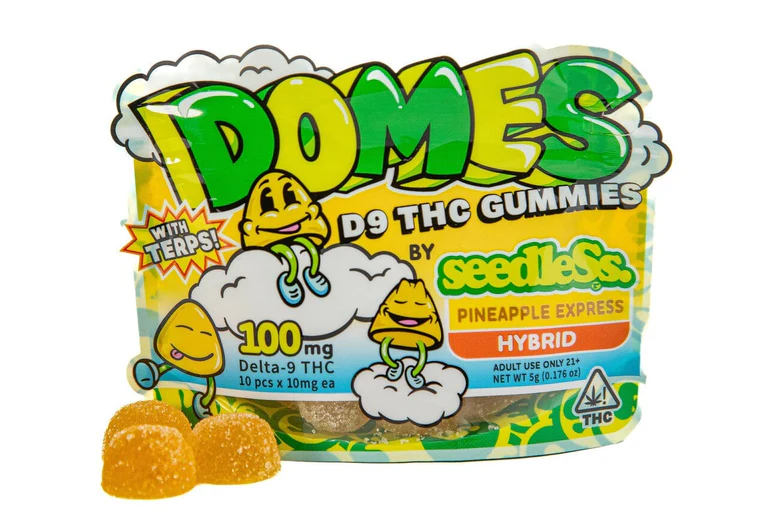 Domes Pineapple Express gummies